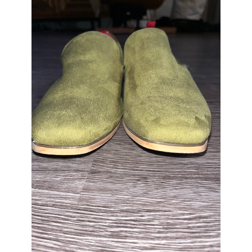 HTF Tayno Alpha Camel Suede Leather Loafers Size 12